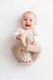 Baby Knitted Knitwear Bodysuit Long Sleeve Buttoned Unisex Knitbody - 6