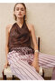 Striped Ramie Pants - 6