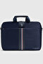 26055-26058 Briefcase with Shoulder Strap and Laptop Compartment Laptop Bag Dark Blue - 3