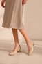 Women's Genuine Leather Casual Heeled Shoes - 4