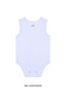Baby 100% Cotton Sleeveless Undershirt with Snap Fasteners, 5-Pack - White - 3