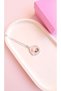 Enamel Necklace - Enamel Steel Necklace - Pink Enamel Floral Necklace - 5