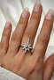 Steel Ring Adjustable Women's Ring Non-Tarnish - 3