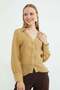 Transparent Shirt with Draped Sides - 6