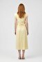 Women's Crew Neck Crop Top and Pleated Skirt Set - 4