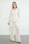 Striped Long Back Oversize 2-Piece Set - 2