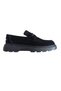Onyx men's black genuine leather moccasins | thick sole loafer daily classic shoes | new season 6218 - 3