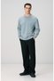 Mavi Armalı Sweatshirt - 3