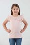 Girl's Blouse with Lace Detail on the Sleeves
