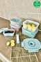 Fresh Food Storage Container Set of 5, Suitable for Seoul Food Contact - 2