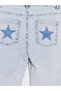 Nevavm Spanish Style Stoned Girls' Jean Pants with a Difference - 3