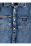 Nevavm Hooded Boy's Jean Shirt with Difference - 2