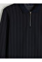 Timeless Clothing & Timeless Choices Devark Roba Collar Striped Men's Sweatshirt - 7