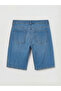Lcw Jeans Indigo Standard Fit Men's Jean Shorts - 6