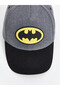 Two Mt Shop Quality Lcw Accessories Gray Gabardine Printed Boy's Cap Hat - 2