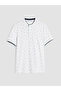 Lcw Vision White Judge Collar Men's T-Shirt - 5