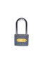 Eco Gray Cast Long Hook Padlock 50mm