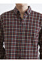 Southblue Brown Regular Fit Plaid Patterned Men's Shirt - 4