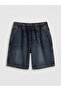 Lcw Jeans Indigo Comfortable Fit Men's Jean Shorts