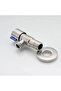 red Bathroom Basin Sink Faucets Taps Angle Stop Valve Brass Black Finish G1/2" Shut Off Valve Bathro - 6