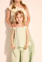 Floral Linen Look 2-Piece Set for Baby Girl (26 Sm) - 2
