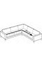 Bürümcük Corner Sofa, Sofa Cover, Sofa Cover, Elastic, Skirt, L Corner 1 Piece - 3