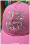 100% Cotton, Hat for Girls (Ages 4-8) (Size 52 cm) - 4
