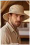 Unisex 9 cm Safari Hat with Visor and Mesh - Camping, Fishing, Outdoor Nature Hat - 5