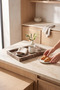Natural Marble Tray |   Handmade |   Brown Stone Decor Tray - 4