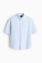 Relaxed Fit Short-sleeved Oxford shirt - 5