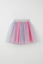 Girl's Tutu Skirt Colorful Tulle 5-10 Years, Mixed Color - 3