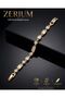 Women's Steel Bracelet Premium Series Mixed Zircon Cut - 2