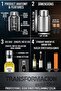 Vacuum Pump Wi Ne Stopper Stainless Steel Stopper - Leak-Proof Bottle Protector Smart Air Release Stopper Ginger Oil and Sauce Protector Reusable Stopper 723432 - 6