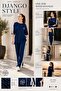 Modal Wide Striped Slit Sports Tracksuit Set - 4