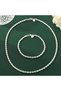 55CM and 20cm 925 Sterling Silver 4mm Chain Male Twisted Rope Necklace Bracelets Fashion Women Men S - 8