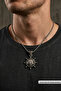 Wolf Helm Handcrafted Stainless Steel Chain Men Necklace - 2