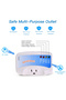 Voltage Protector Single Outlet Surge Protector Plug in for Home Appliance Wall Mount Power Suppr... - 6