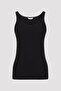 Black Basic Thick Strap Tank Top