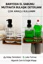 2-Piece Glass Wooden Stand Bathroom Set – Soap Dish and Glass – 430 ml – Modern Stylish Design - 5