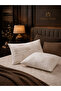 Natural Wool Pillow |   Orthopedic Neck Support, Anti-Sweat, Hypoallergenic , 4-Season Use - 3