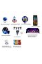 Space Themed Birthday Set 59 Pieces Astronaut Party Decorations Balloon Streamer Set - 2