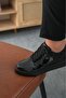 Zrk-x9 high quality thick sole black patent leather force men's sneaker - 4