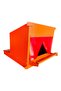 Smart External Mounting Chicken Feeder - Orange