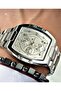 Functional Men's Watch with Rectangular Design - 3