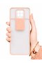 Xiaomi Redmi Note 9s Case Camera Slider Matte Back Surface Colorful Frame Lens Cover