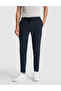 Navy Blue Fabric Trousers 50304684-Vr033 - 2