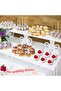 50pcs 25/50 pcs Mini Square Dessert Plates for Dessert Salad Appetizer Sauces Tastings Cake Wedding - 4