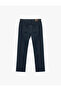 Regular Waist Cotton Straight Fit Jean Pants - Mark Jean - 6