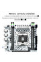 لوحة أم + معالج MACHINIST أبيض X99 PR9-H مع معالج Intel Xeon E5 2630 V4 LGA 2011-3 وذاكرة DDR - 2