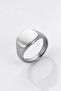 Silver Oval Men's Ring